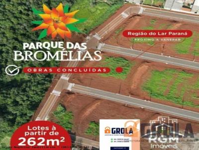 Terreno para Venda, em Campo Mourão, bairro Jardim Parque das Bromélias
