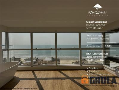 Apartamento para Venda, em Itapema, bairro Meia Praia, 4 dormitórios, 5 banheiros, 4 suítes, 3 vagas