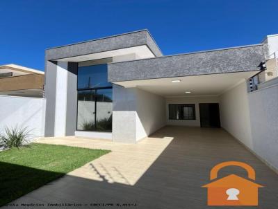 Casa para Venda, em Campo Mour�o, bairro Jardim Flora II, 3 dormit�rios, 1 banheiro, 1 su�te, 2 vagas