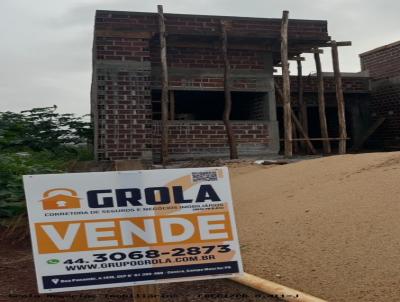 Casa para Venda, em Campo Mour�o, bairro Jd. Vict�ria, 3 dormit�rios, 1 banheiro, 1 vaga