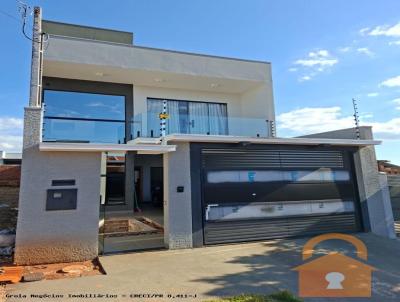 Sobrado para Venda, em Campo Mour�o, bairro Jardim Novo Centro, 4 dormit�rios, 2 banheiros, 1 su�te, 1 vaga